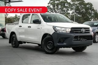 2019 Toyota Hilux Workmate Ute (Glacier White) Pre-Owned Car Thumbnail