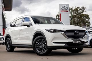 2020 Mazda CX-8 Touring SUV (Snowflake White Pearl) Pre-Owned Car Thumbnail