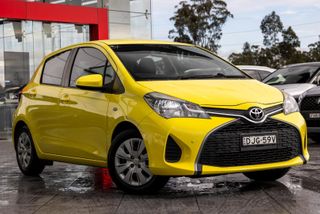 2016 Toyota Yaris Ascent Hatch (Vivid Yellow) Pre-Owned Car Thumbnail