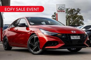 2021 Hyundai i30 N Line Sedan (Lava Orange) Pre-Owned Car Thumbnail