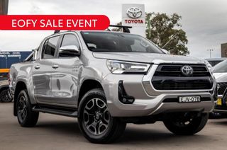 2020 Toyota Hilux SR5 Ute (Silver Sky) Pre-Owned Car Thumbnail