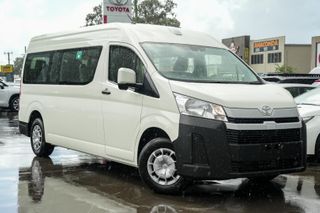2025 Toyota Hiace Commuter Bus (French Vanilla) Demo Car Thumbnail