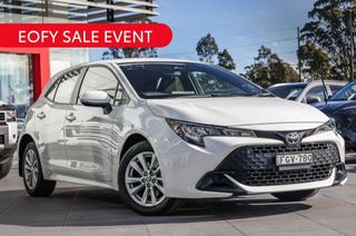 2024 Toyota Corolla Ascent Sport Hatch (Glacier White) Pre-Owned Car Thumbnail