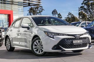 2024 Toyota Corolla Ascent Sport Hatch (Glacier White) Pre-Owned Car Thumbnail