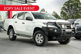2019 Mitsubishi Triton GLX+ Ute (White) Pre-Owned Car Thumbnail