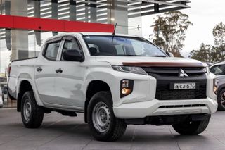 2019 Mitsubishi Triton GLX ADAS Ute (White) Pre-Owned Car Thumbnail