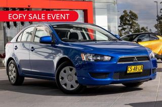 2010 Mitsubishi Lancer ES Hatch (Lightning Blue) Pre-Owned Car Thumbnail